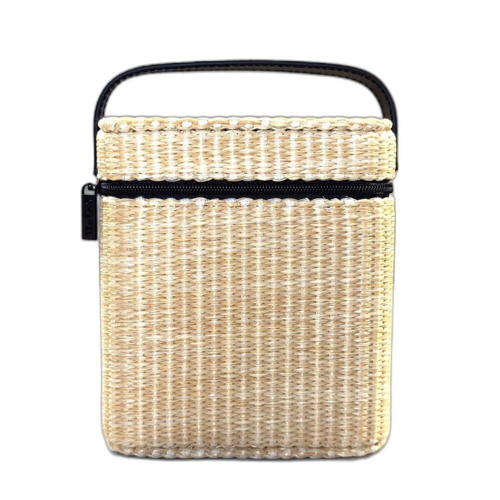 CHANEL Les Beiges Wicker Vanity CASE ONLY Limited Edition Summer Essentials NWB - Picture 2 of 10